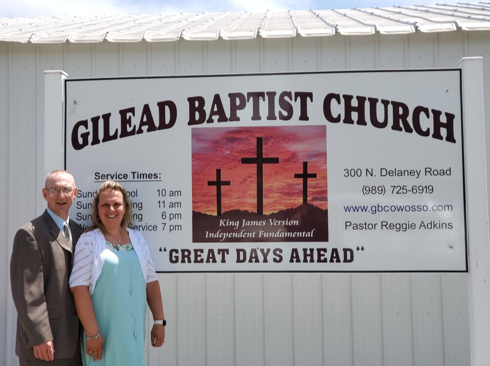Pastor Reggie and Tammy Adkins